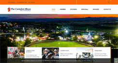 Desktop Screenshot of camdenshow.com