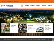 Tablet Screenshot of camdenshow.com